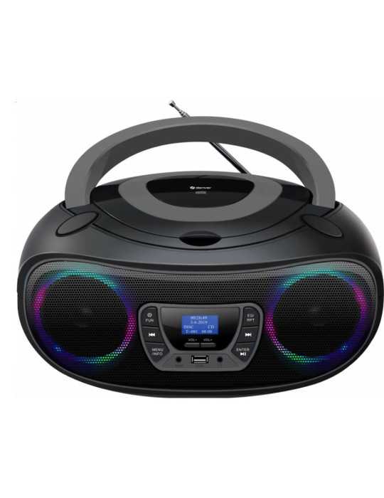 Radio CD TDB-212GR Bluetooth Gris DENVER