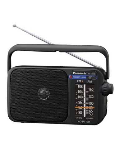 Radio Panasonic RF-2400DEG-K Negra PORTATIL