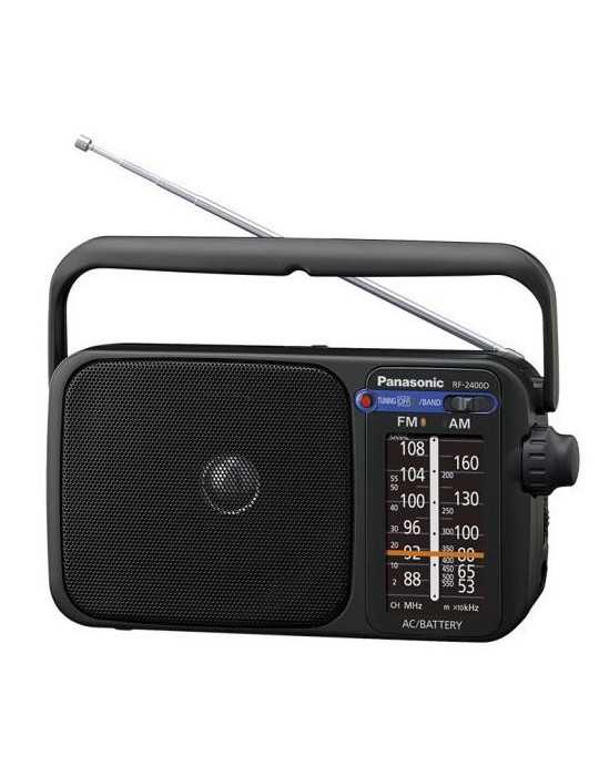 Radio Panasonic RF-2400DEG-K Negra PORTATIL