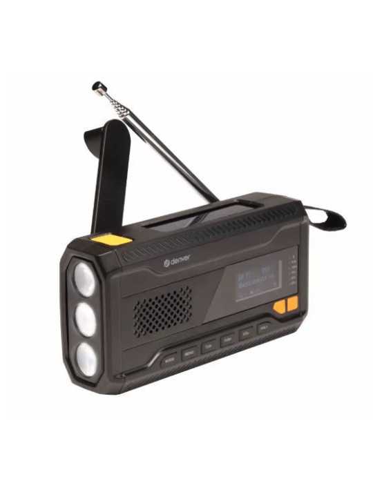 Radio Solar SCD2033 FM Dab+ Negra DENVER