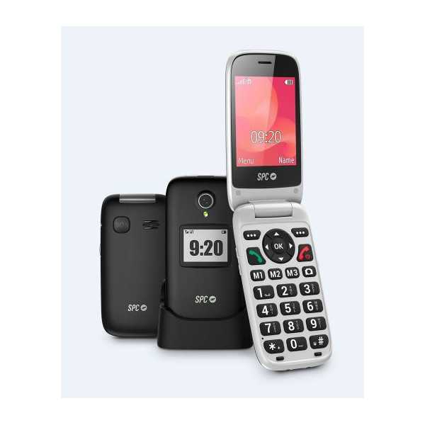 Teléfono Móvil Senior Polaris 4G 2334N Negro SPC