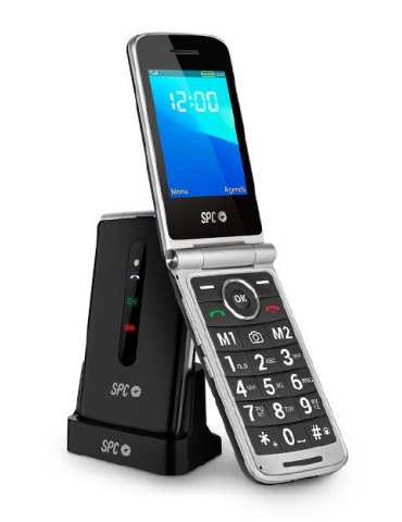 Teléfono Móvil Senior Prince 4G 2321NS Negro SPC