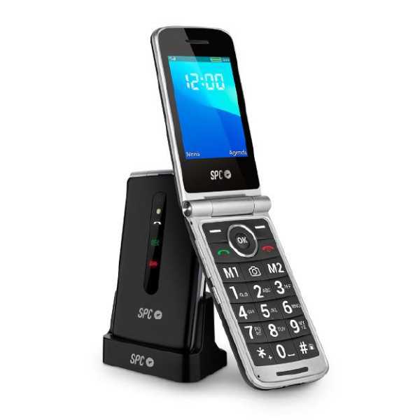 Teléfono Móvil Senior Prince 4G 2321NS Negro SPC