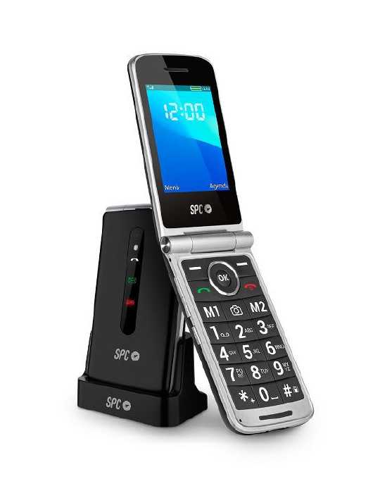 Teléfono Móvil Senior Prince 4G 2321NS Negro SPC