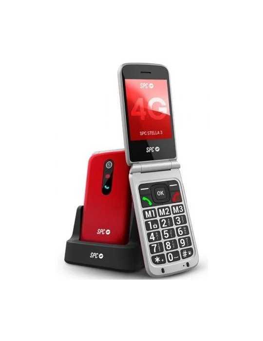 Teléfono Móvil Senior Stella 3 4G 2339R Rojo SPC