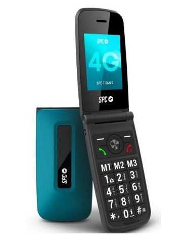 Teléfono Móvil Senior Titan 2 4G 2342A Azul SPC