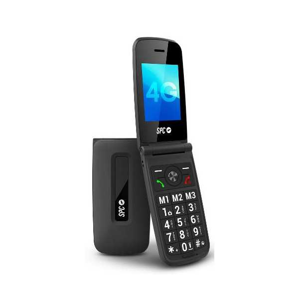 Teléfono Móvil Senior Titan 2 4G 2342N Negro SPC