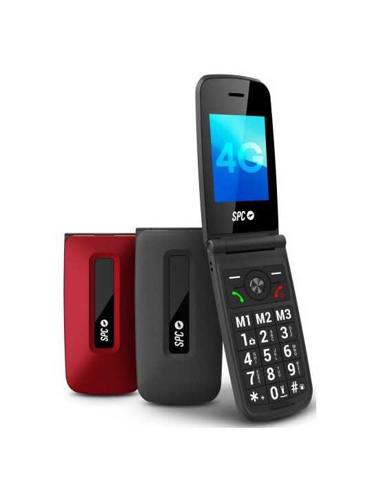 Teléfono Móvil Senior Titan 2 4G 2342R Rojo SPC
