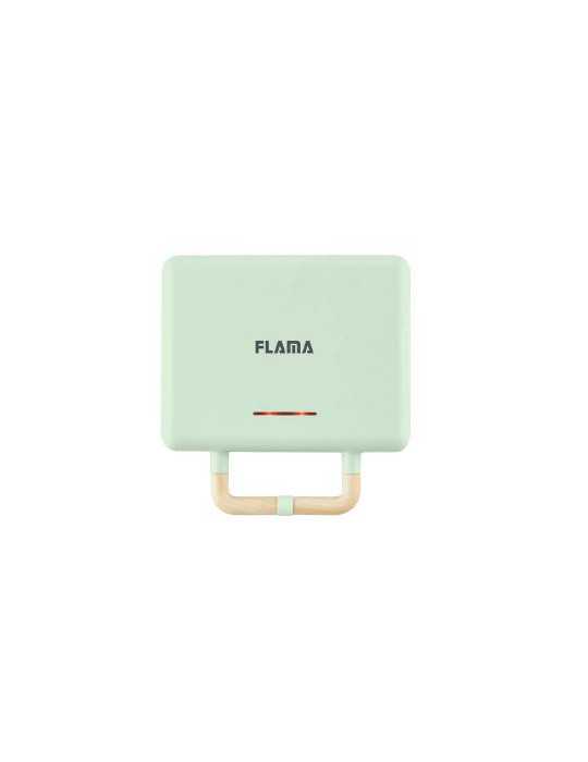 Sandwichera 4964FL Verde 800W FLAMA