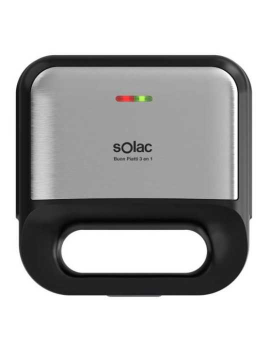 Sandwichera SD5060 Buon Piatti 3EN1 Inox SOLAC