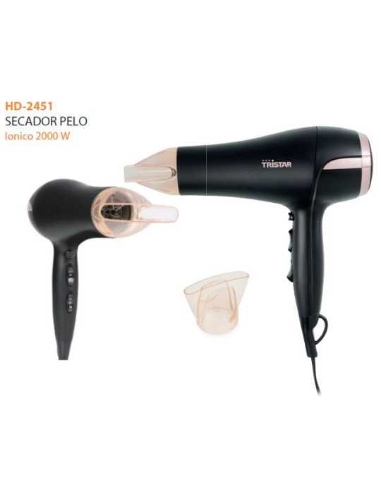 Secapelos HD2451 DC Iónico 2000W TRISTAR