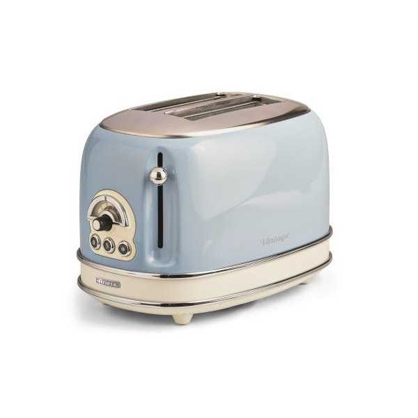 Tostador 155/15 Vintage Azul 2 Ranuras ARIETE