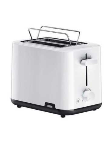 Tostador HT1010WH 900W 2 Ranura Blanco BRAUN