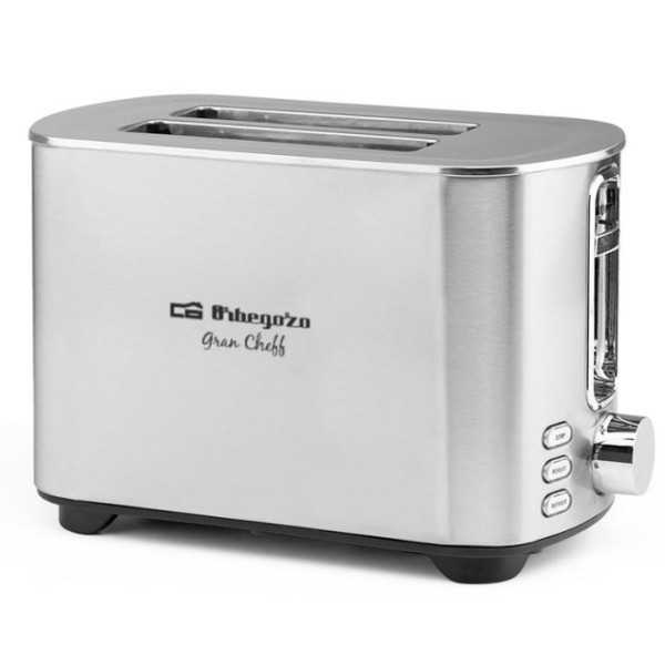 Tostador TO5030 Ranura Doble 750W Inox ORBEGOZO