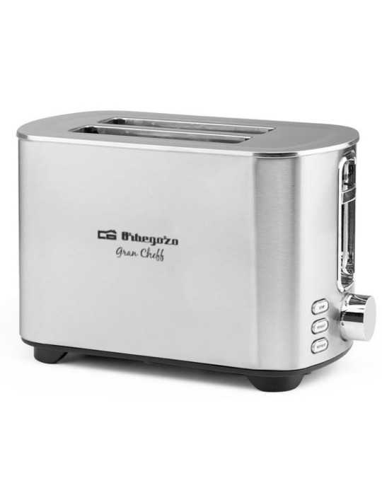 Tostador TO5030 Ranura Doble 750W Inox ORBEGOZO