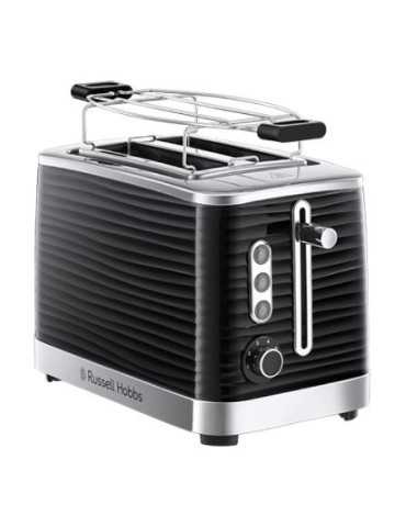 Tostador 24371-56 Inspire Negro 2 Ranuras RUSSELL HOBBS