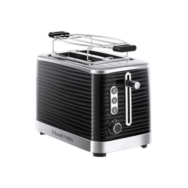 Tostador 24371-56 Inspire Negro 2 Ranuras RUSSELL HOBBS