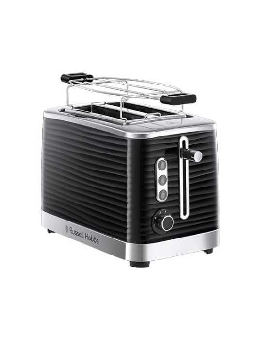 Tostador 24371-56 Inspire Negro 2 Ranuras RUSSELL HOBBS