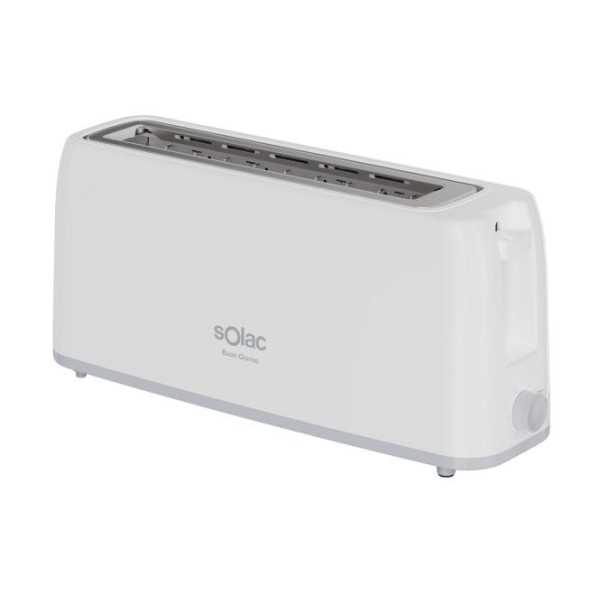 Tostador TL5418 800W 1 Ranuras Larga Blanco SOLAC