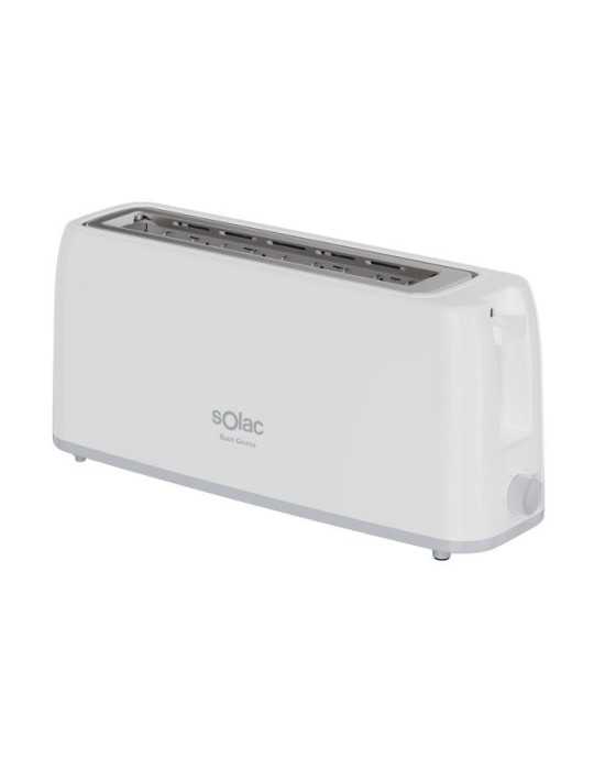 Tostador TL5418 800W 1 Ranuras Larga Blanco SOLAC