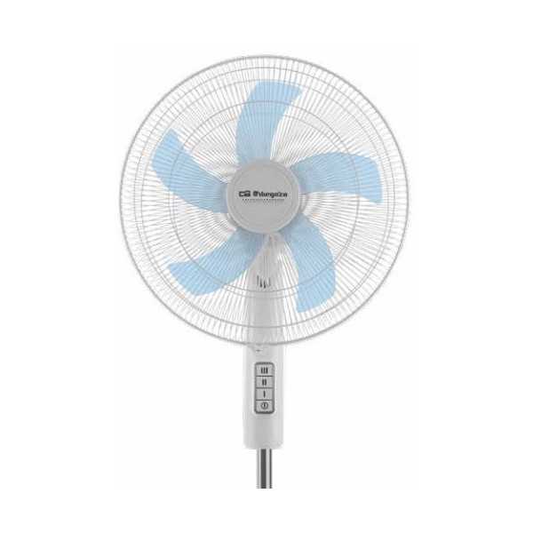 Ventilador Pie SF1040 5 Aspas 40CM 45W Blanco ORBEGOZO