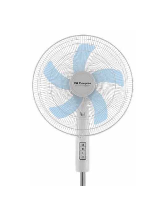 Ventilador Pie SF1040 5 Aspas 40CM 45W Blanco ORBEGOZO