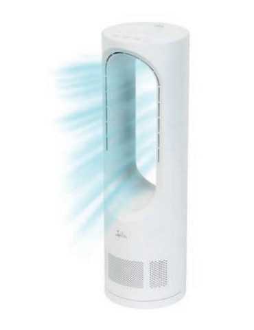 Ventilador Sobremesa JVSA3430 sin Aspas 15W Blanco JATA