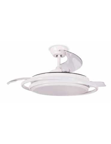 Ventilador Techo VR-1300 107CM 99W Aspas Retractiles Blanco FM