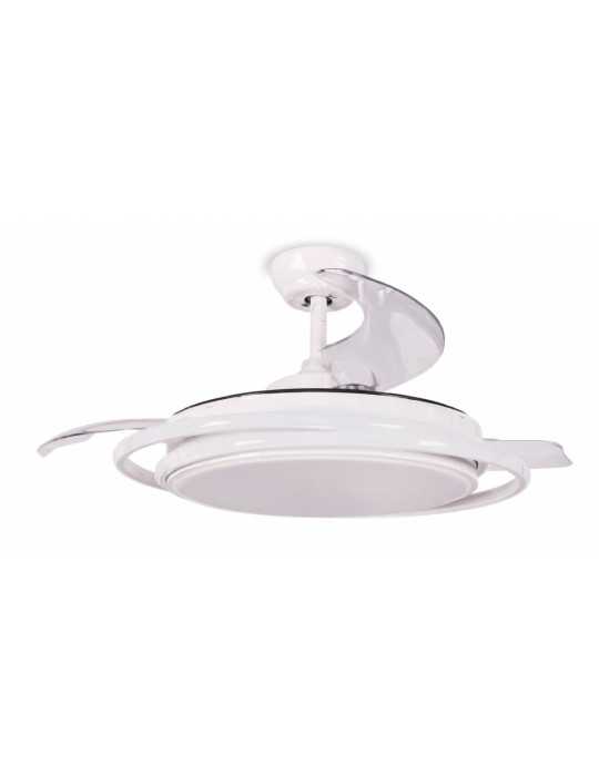 Ventilador Techo VR-1300 107CM 99W Aspas Retractiles Blanco FM