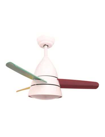 Ventilador Techo Vt-Kids L 90CM 2.6W Motor DC FM