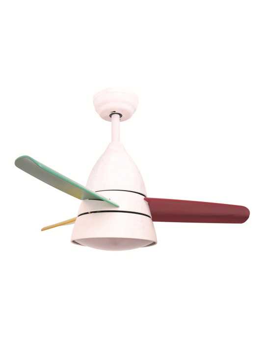 Ventilador Techo Vt-Kids L 90CM 2.6W Motor DC FM