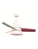 Ventilador Techo Vt-Kids L 90CM 2.6W Motor DC FM