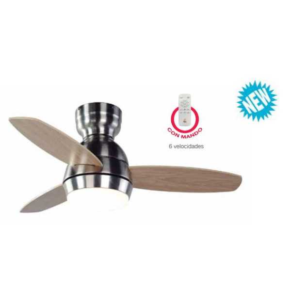 Ventilador Techo VT1090L 91CM DC 37W FM