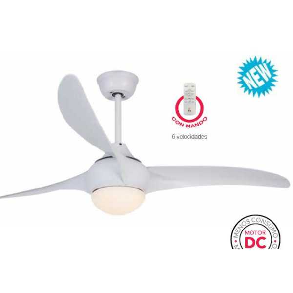 Ventilador Techo VT1300L Motor DC FM