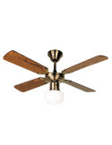 Ventilador Techo CL02105M 105CM 60W Madera ORO ORBEGOZO