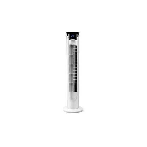 Ventilador Torre BXEFT48E 81CM 45W Blanco BLACK+DECKER