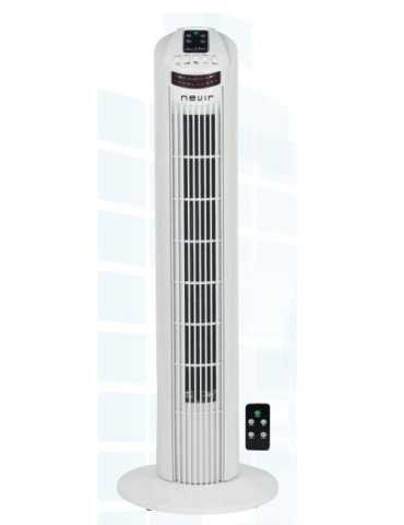Ventilador Torre NVR-TR29RW 75CM 50W C/Mando NEVIR