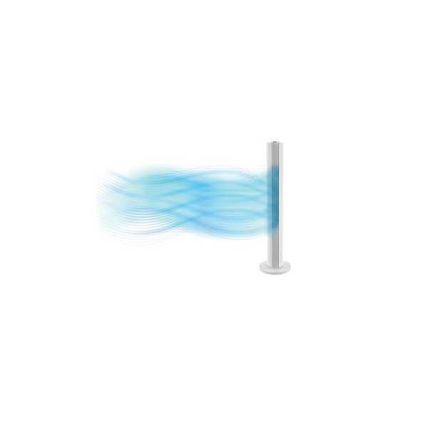Ventilador Torre VU6720F0 81CM 40W Extra Slim Urban Cool ROWENTA