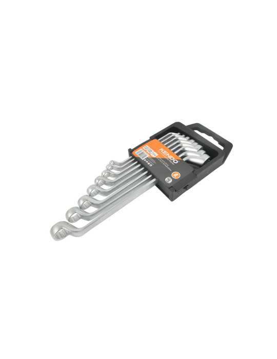 Juego Llaves Boca Estrella Acodada Cr-V 8 Piezas 15845 KENDO