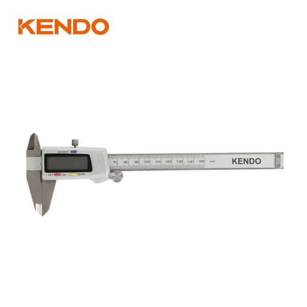 Calibre Digital Acero Inoxidable 150mm Milímetros y Pulgadas 35301 KENDO