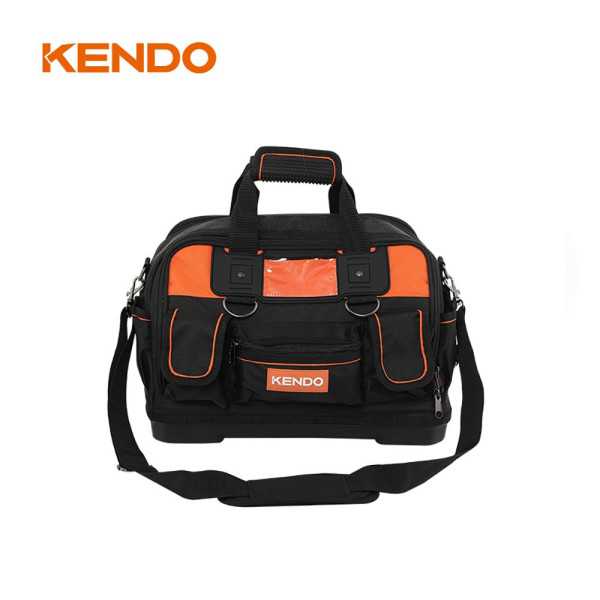 Bolsa Herramientas Impermeable Nylon Oxford Base Rígida 42cm 90134 KENDO