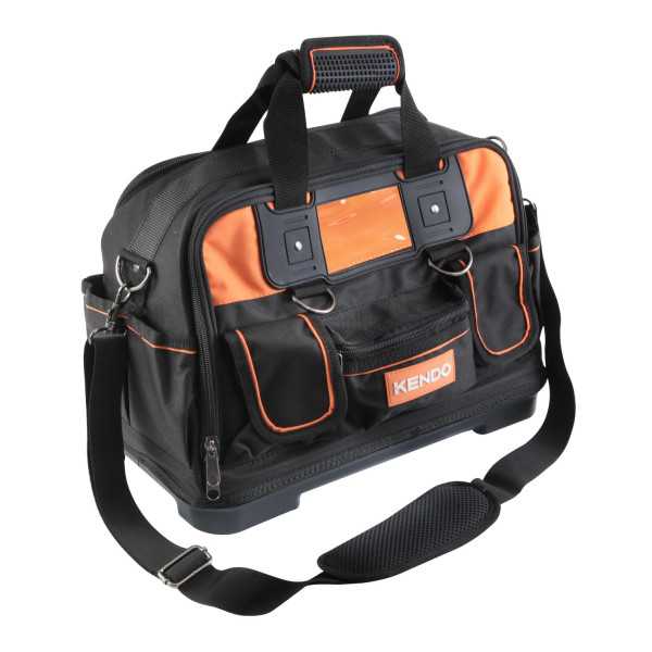Bolsa Herramientas Impermeable Nylon Oxford Base Rígida 42cm 90134 KENDO