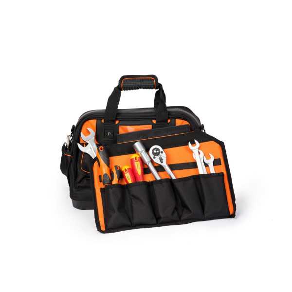Bolsa Herramientas Impermeable Nylon Oxford Base Rígida 42cm 90134 KENDO
