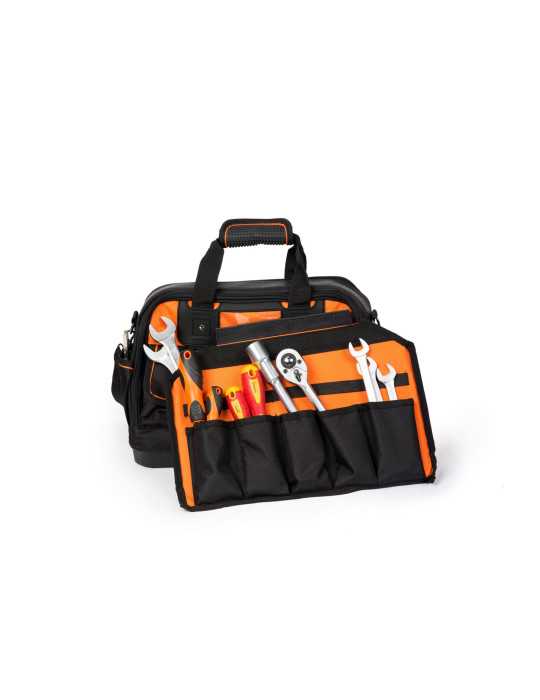 Bolsa Herramientas Impermeable Nylon Oxford Base Rígida 42cm 90134 KENDO