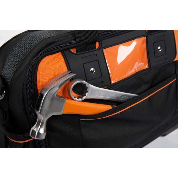 Bolsa Herramientas Impermeable Nylon Oxford Base Rígida 42cm 90134 KENDO
