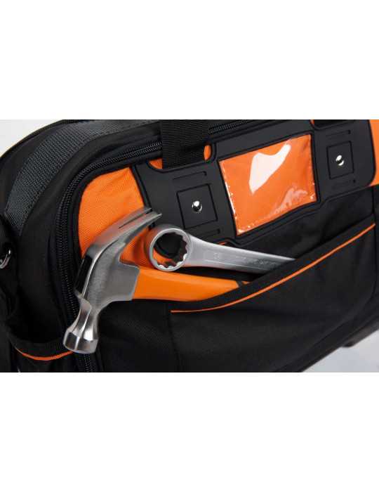 Bolsa Herramientas Impermeable Nylon Oxford Base Rígida 42cm 90134 KENDO