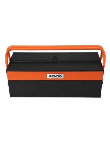 Caja Herramientas Metálica Voladiza 3 Bandejas 46cm 90200 KENDO