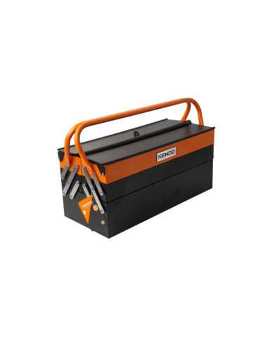 Caja Herramientas Metálica Voladiza 5 Bandejas 46cm 90204 KENDO 2
