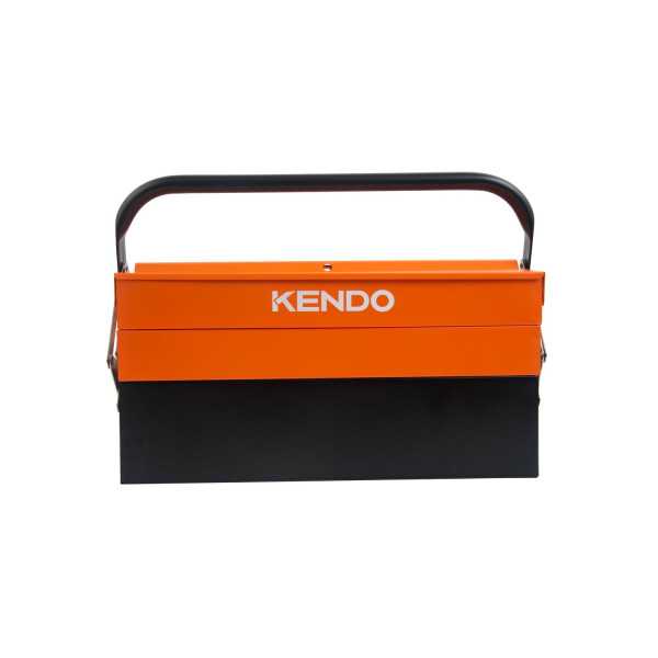 Caja Herramientas Metálica Voladiza 5 Bandejas con 81 Herramientas 90213 KENDO