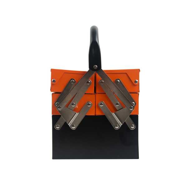 Caja Herramientas Metálica Voladiza 5 Bandejas con 81 Herramientas 90213 KENDO